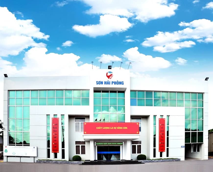 Trụ sở Sơn Hải Phòng – ảnh hãng, không phải ảnh bao bì