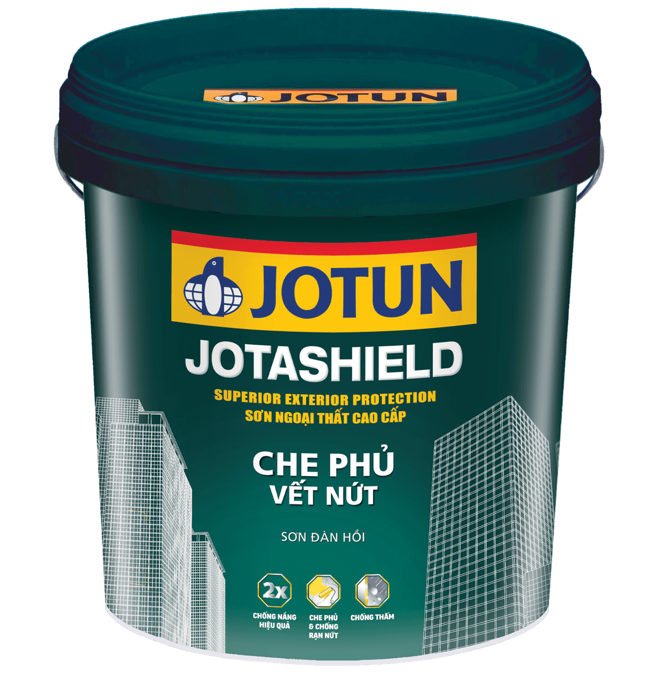 Thùng sơn Jotun Jotashield Che Phủ Vết Nứt