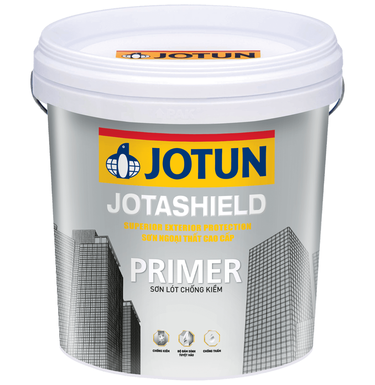 Bao bì Jotashield Primer - Sơn lót chống kiềm