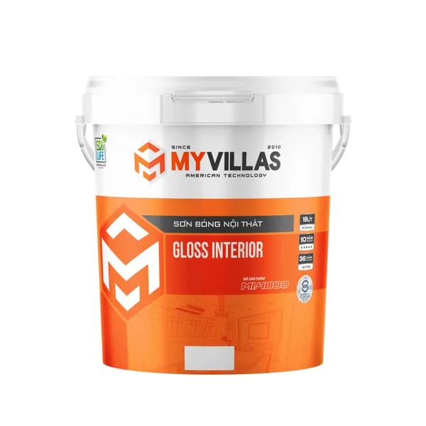 Bao bì My Villas Gloss Int — Sơn bóng nội thất