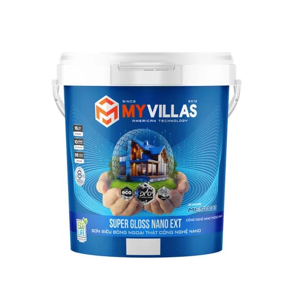 Bao bì My Villas Super Gloss Nano Ext