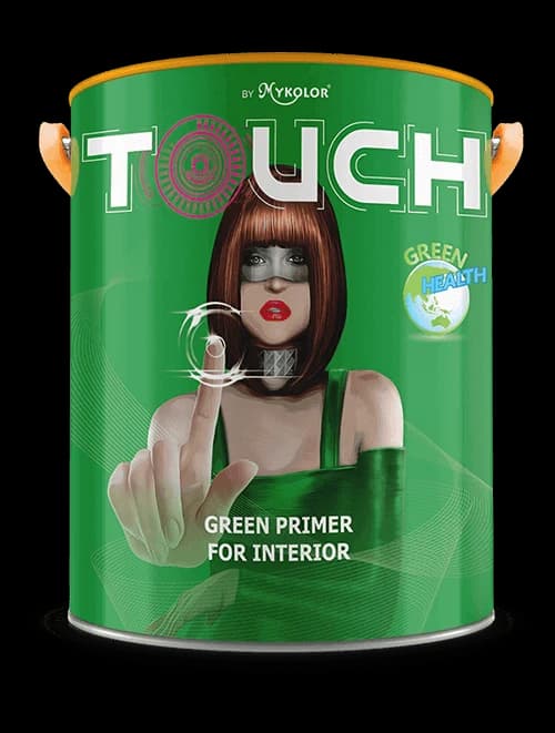 Bao bì MYKOLOR TOUCH GREEN PRIMER FOR INTERIOR
