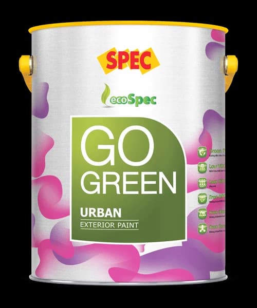 Bao bì SPEC GO GREEN URBAN EXTERIOR PAINT