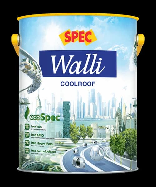Ảnh bao bì SPEC WALLI COOLROOF từ hãng