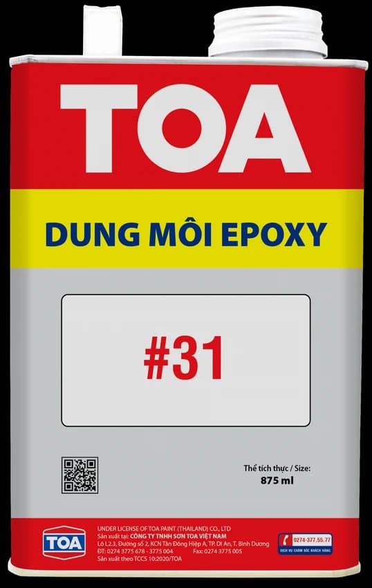 Bao bì Dung môi epoxy TOA #31