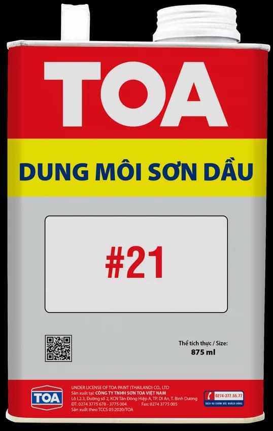 Bao bì Dung môi sơn dầu TOA #21