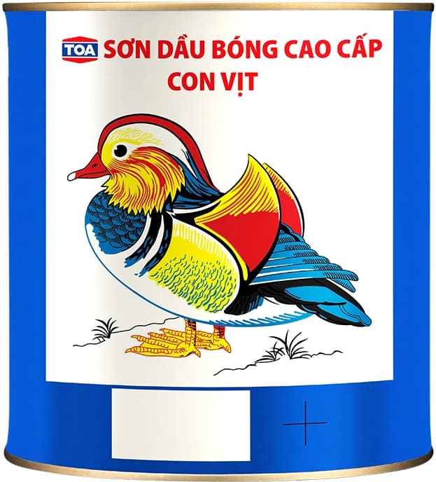 Bao bì Sơn dầu bóng cao cấp Con Vịt