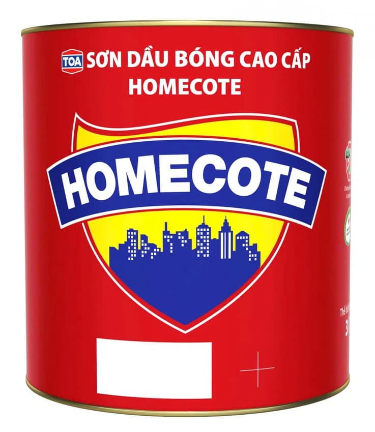 Bao bì Sơn dầu bóng cao cấp Homecote