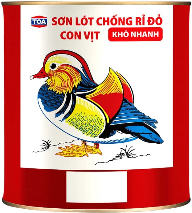 Bao bì Sơn lót chống rỉ màu đỏ Con Vịt (Mandarin Duck)