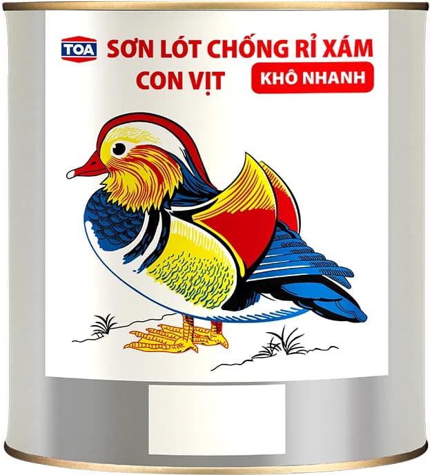 Bao bì Sơn lót chống rỉ màu xám Con Vịt (Madarin Duck)