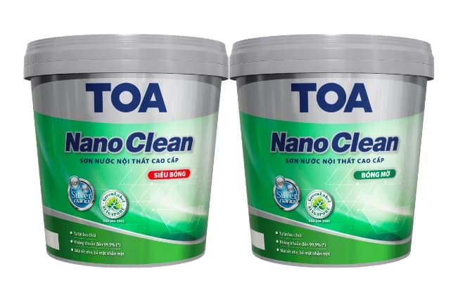 Bao bì Sơn nước nội thất cao cấp TOA NanoClean