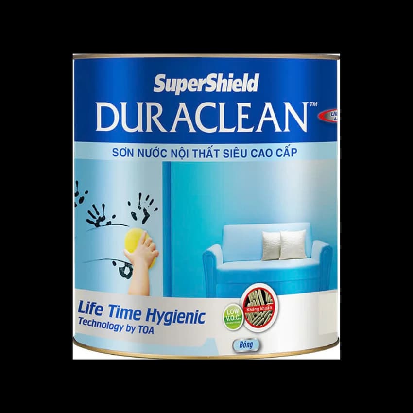 Bao bì Sơn nước nội thất siêu cao cấp SuperShield DuraClean