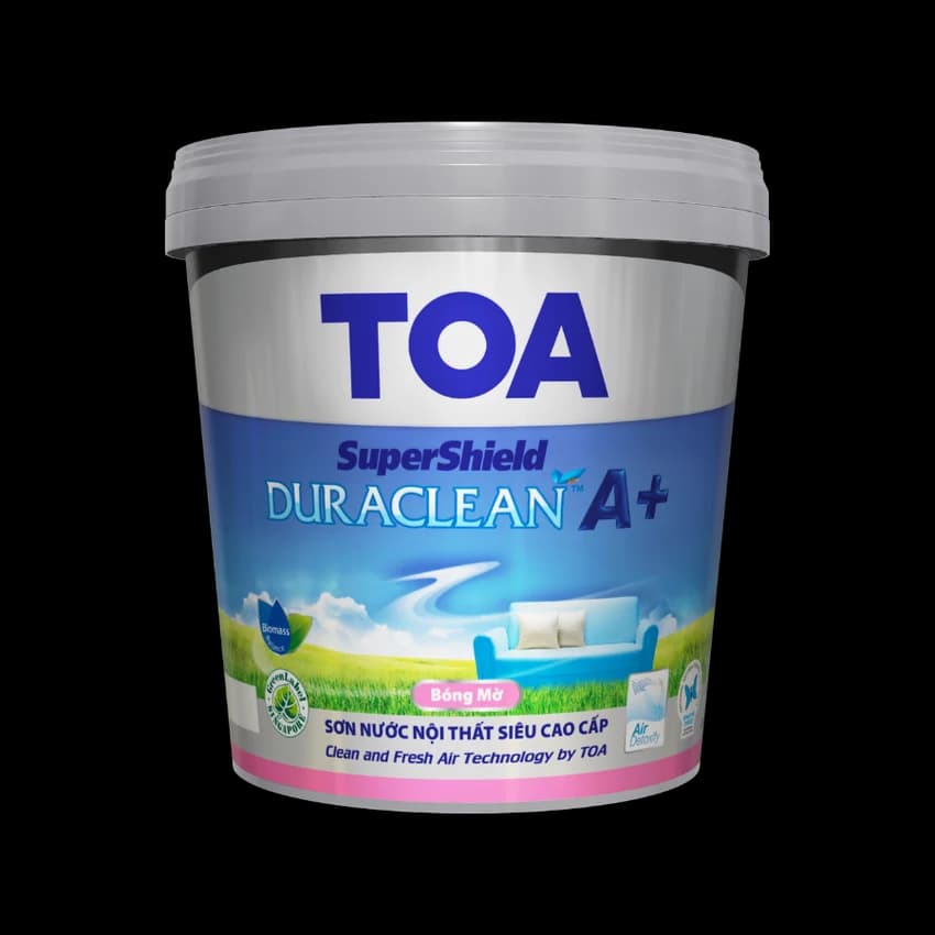 Bao bì Sơn nước nội thất siêu cao cấp SuperShield DuraClean A+
