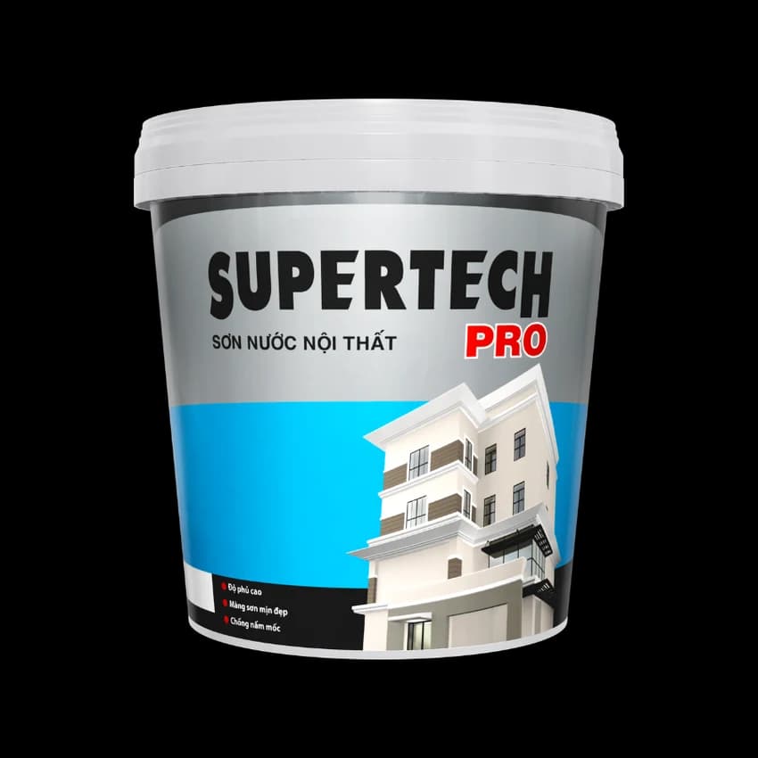 Bao bì Sơn nước nội thất Supertech Pro Nội thất