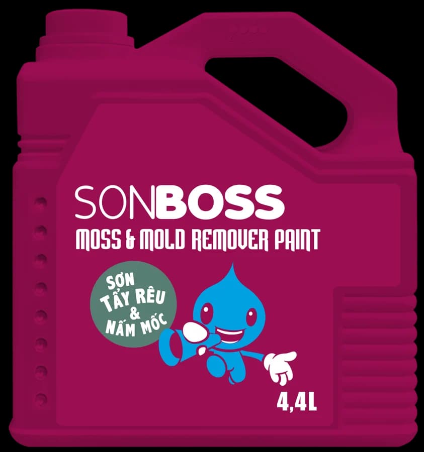 Bao bì SONBOSS MOSS & MOLD REMOVER PAINT