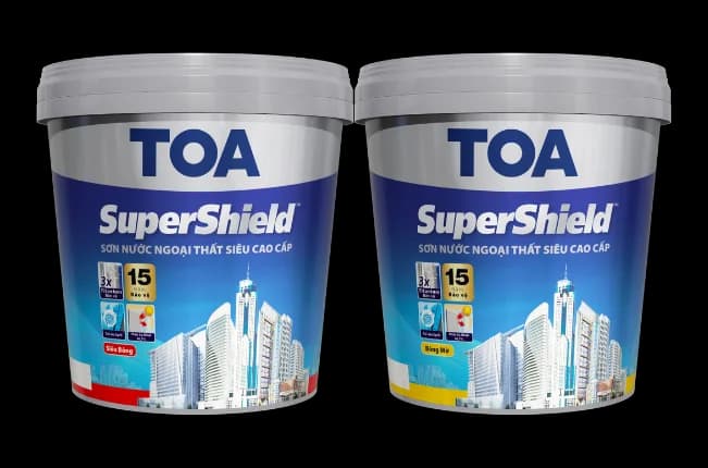 TOA SuperShield ngoại thất – ảnh bao bì từ TOA