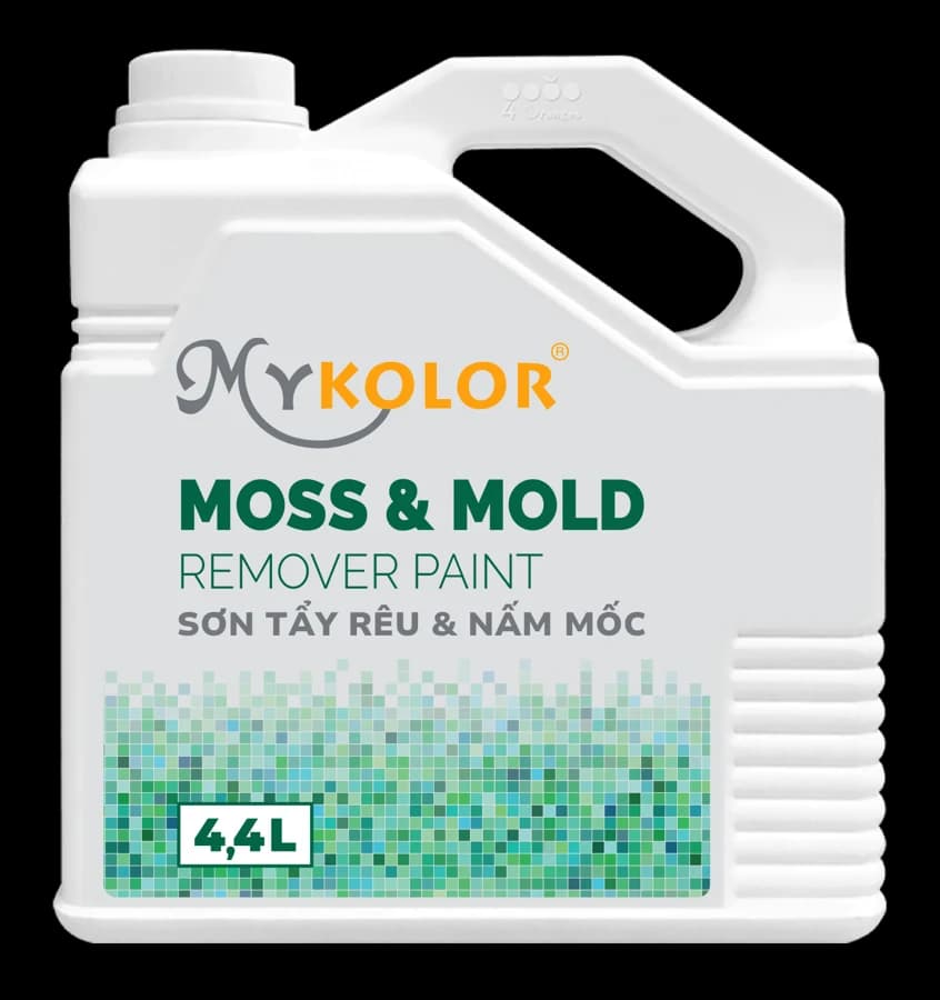 Bao bì MYKOLOR MOSS & MOLD REMOVER PAINT