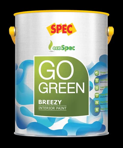 Bao bì SPEC GO GREEN BREEZY INTERIOR PAINT