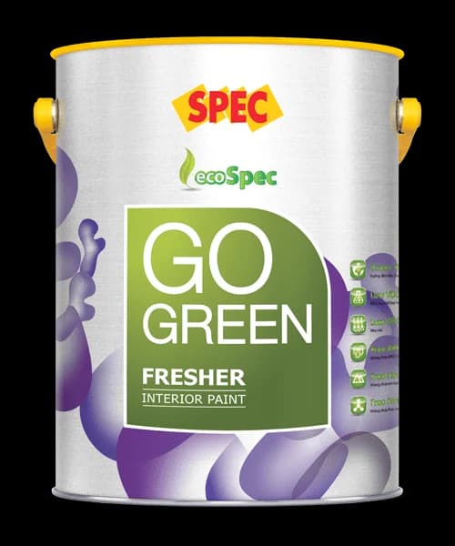 Bao bì SPEC GO GREEN FRESHER INTERIOR PAINT