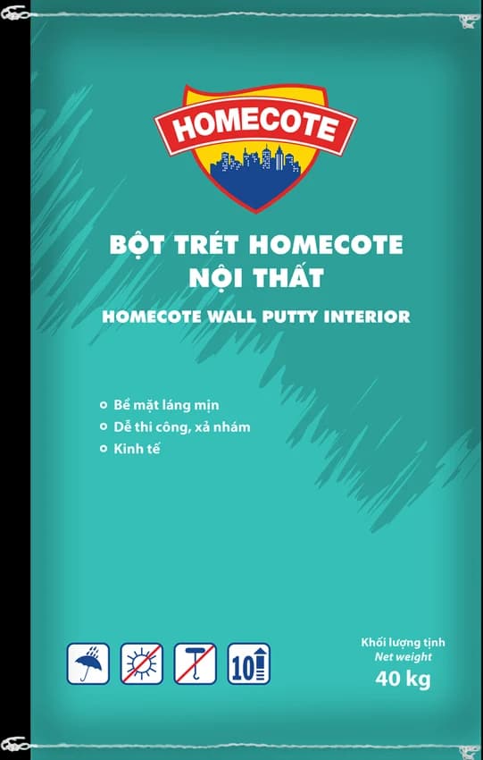 Bao bì Bột trét Homecote Nội Thất