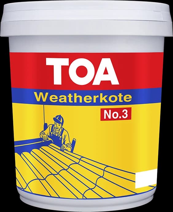 Bao bì Chống thấm đen bitum TOA Weatherkote No.3
