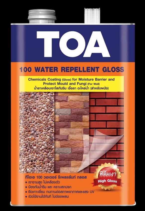 Bao bì Chống thấm trong suốt TOA 100 Water Repellent Gloss