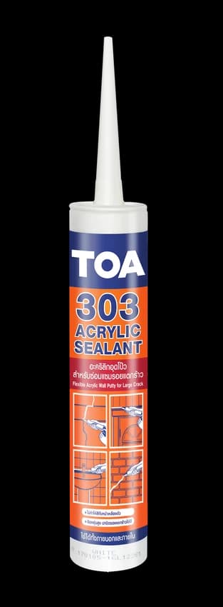 Bao bì Keo trám khe TOA 303 Acrylic Sealant