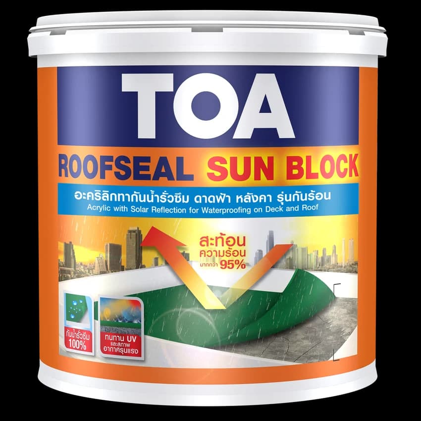 Bao bì Sơn chống nóng TOA Roofseal Sun Block