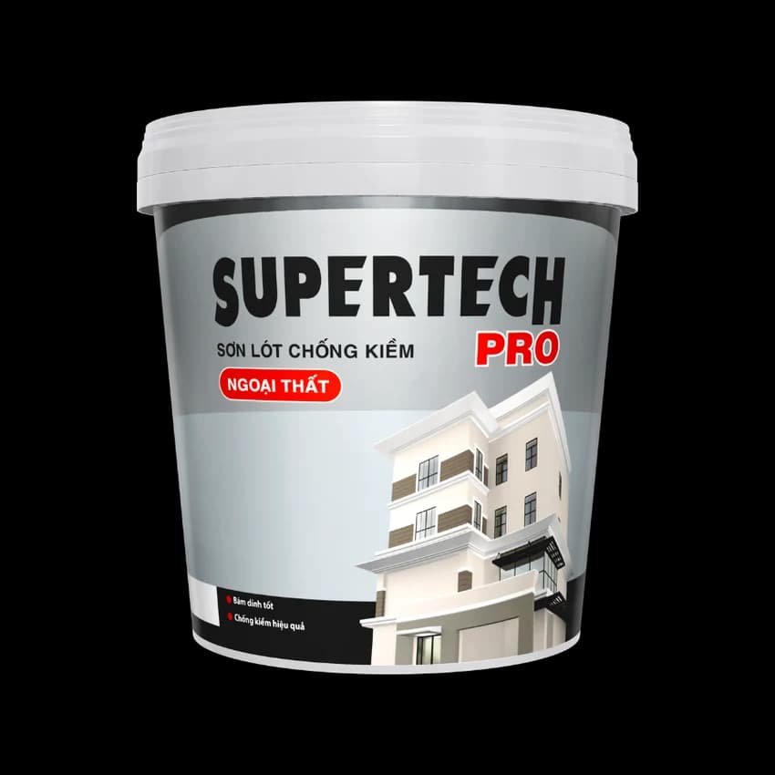 Bao bì Sơn lót chống kiềm ngoại thất Supertech Pro Sealer