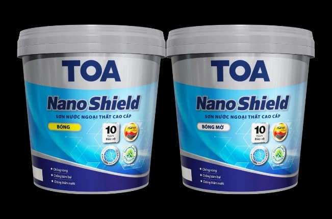 Bao bì Sơn nước ngoại thất cao cấp TOA NanoShield
