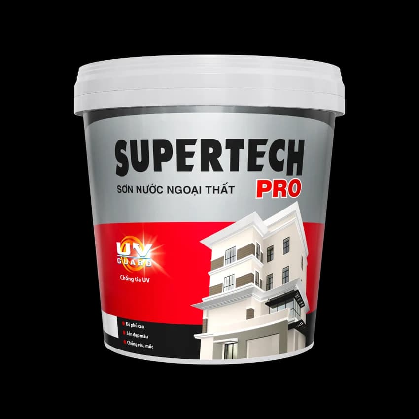 Bao bì Sơn nước ngoại thất Supertech Pro Ngoại thất