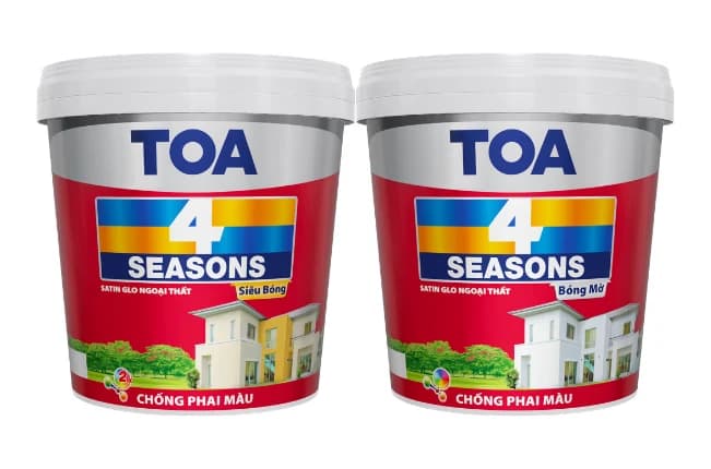 Bao bì Sơn nước ngoại thất TOA 4 Seasons Satin Glo